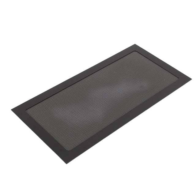 2 Pcs PC Mesh Grill with Magnetic Frame Strip Computer Cooler Fan Dust Filter for Computer PC Case PVC PC Case Dust Mesh Filter