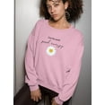thumbnail image 2 of Give This World Good Energy Sweatshirt Women -Image by Shutterstock, Female 3X-Large, 2 of 4