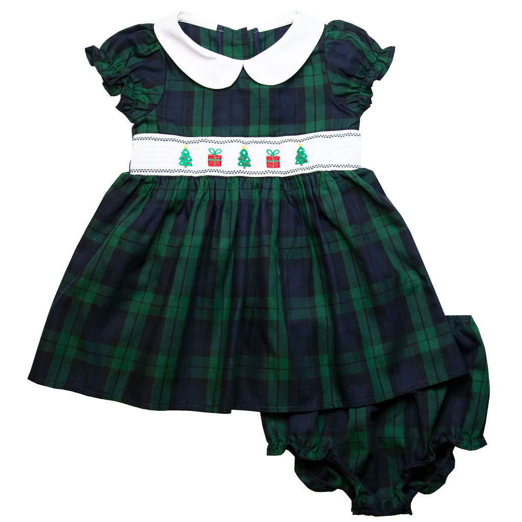 matching smocked christmas outfits