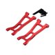thumbnail image 3 of Accesorio de aluminio para coche RC con brazo inferior trasero, resistente y fácil de instalar. Juego de brazo oscilante RC. Rojo, 3 of 9