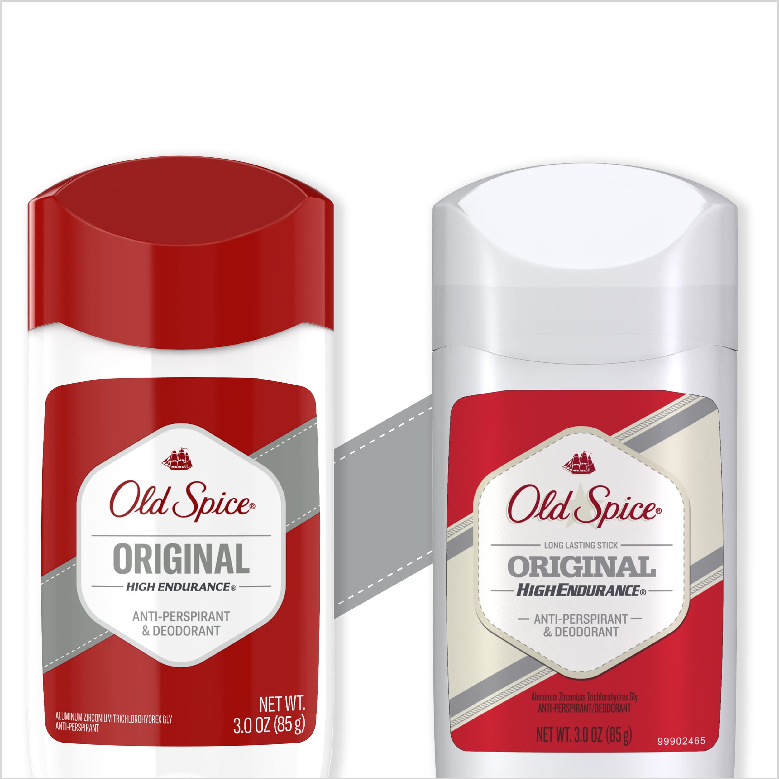 Old Spice High Endurance, Original Scent Men's Anti-Perspirant & Deodorant 3 Oz (Pack of 6)