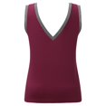 thumbnail image 6 of Tops for Women Trendy Shirt Sleeveless Biking Tops for Women 1x Womens Tops Shirt Women Work Sleeveless Shirts for Women Women' Summer Top With V Neck Sleeveless Solid Color Casual Loose Tank Top, 6 of 8