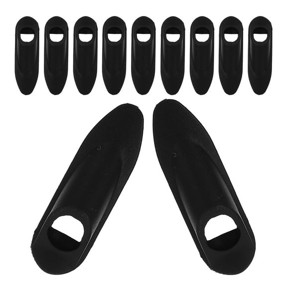 NICEXMAS 15pcs Brake Cable Clip Bike Cable Clamps Plastic Black for Cyclists Bicycle Brake Cable Accessories