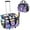 Purple, variant on Rolling Cleaning Bag with Detachable Trolley Profional Cleaning Caddy with Shoulder Strap for Housekeepers Portable Cart on Wheels for plies Purple Patent Design