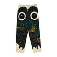 thumbnail image 4 of Fotbe Owl with Mandala Women's Pajama Pants,Sleepwear Pants,Pj Bottoms Drawstring And Pockets-Small, 4 of 9
