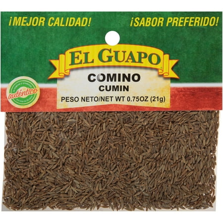 El Guapo No Artificial Flavors Whole Cumin, 0.75 oz Bag