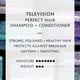 thumbnail image 5 of Champú R+Co Television Perfect Hair Cuerpo Brillo Suavizante Vegano, 5 of 5