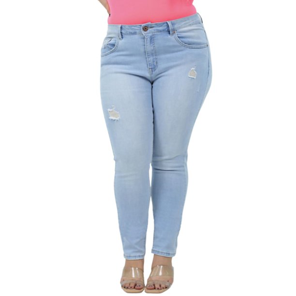Jeans talla extra con strech, modelo J-KYR 1431 azul 44 KYRATH Jeans extra 1431