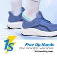 thumbnail image 5 of Mens Wide Toe Box Shoes Arch Support Lightweight Slip Ins Orthopedic Plantar Fasciitis with Thick Cushion Zero Drop Sole Width Shoes for Athletic Training Running Workouts, 5 of 6