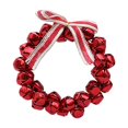 thumbnail image 5 of S SERENABLE Christmas Bell Garland Xmas Decoration Party Supplies Wall Hanging Ornament Artificial Wreath for Living Rooms Christmas Tree Red, 5 of 8