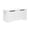 White, variant on Storage Bench, 39.4" Modern Storage Chest with Safety Hinge, Supports 330 lb and Easy Assembly, 50 Gal Toy Trunk for Entryway, Bedroom, Living Room, Black