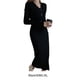 thumbnail image 5 of Guardurnaity Vestido de punto clásico artesanía exquisita textura suave vestidos de manga de estilo elegante vestido de suéter de mujer Vestidos, 5 of 6