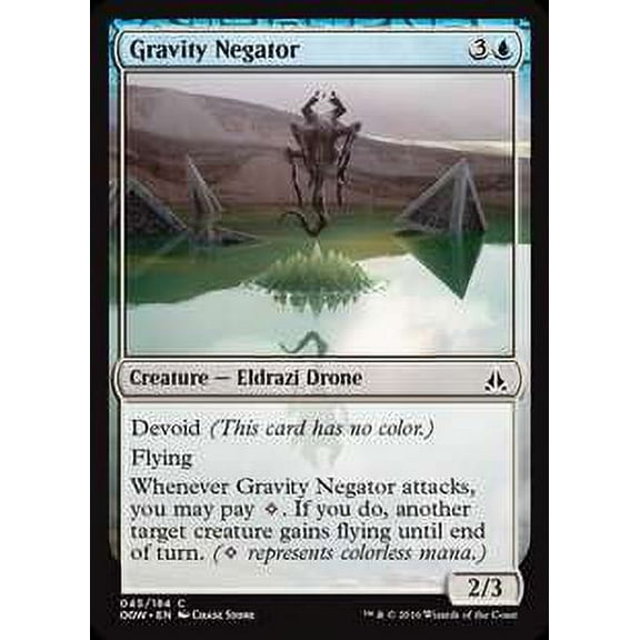 MtG Oath of the Gatewatch Common Gravity Negator (Foil) #45