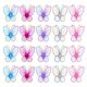 thumbnail image 1 of FENICAL 50PCS Malla Media Mariposas Boda Fiesta Decoración del hogar (Color mezclado) HOMEMAXS HaoMX6029787, 1 of 6
