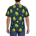 thumbnail image 2 of Naloa Avocado in Space Men's T-Shirt Sport T-shirt Men's Basic Tee Casual Men's Shirt, Round Neck, Short Sleeves - Medium, 2 of 5