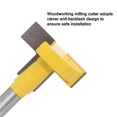 thumbnail image 3 of 1/4inch Woodworking Cutter T-shaped Woodworking Milling Cutter Portable Milling Cutter with Anti-backlash Design for Trimming Slotting Carpentry, 3 of 9