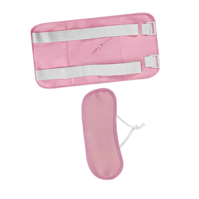 Kit De Paquete De Aceite De Ricino Reutilizable De 2 Piezas Menos Desorden Para Dormir Cómodamente Uso Diario Cuello Rosa Sunnimix paquete de aceite de ricino