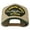 Green Khaki, variant on US Submarine Service Veteran Military Patched Two Tone High Cap - Black Khaki OSFM