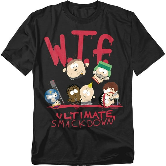 South Park T-Shirt Wtf Ultimate Smackdown Unisex Graphic Tee For Men & Women