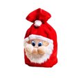 thumbnail image 1 of Christmas Gift Bag Santa Claus Gift Pounch Christmas Candy Cloth Bags Drawstring Gift Pouch, 1 of 5