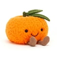 thumbnail image 1 of Jellycat Amuseable Clementine Fruit Food Plush, Small, 1 of 5