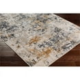 thumbnail image 3 of Surya Jefferson 106x141" Rectangle Modern Fabric Rug in Charcoal/Yellow, 3 of 3