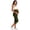 Olive Green, variant on QSAWXQZ Women's Maternity Capri Pants over Belly High Waist Slim Leg Stretch Cropped Pants with Pockets XL
