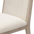 thumbnail image 5 of Plank+Beam Solid Wood Dining Chair, Set of 4 Kitchen Chairs with Cushion, White, 5 of 11