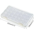 thumbnail image 2 of For Pill Medicine Box Holder 28 Grids Weekly Storage Organizer Container for Case for Outdoor Traveling Camping Portable Multifunctional Weekly Pill Box Organizer White, 2 of 5