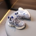 thumbnail image 2 of NIEWTR Toddler Shoes Boys Sneakers Girls Walking Shoes Breathable Mesh Toddler Sneakers Kids Running Shoes Non-Slip Tennis Shoe(A-Grey,13.5), 2 of 2