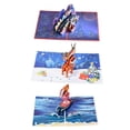 thumbnail image 2 of 3x Tarjetas de Navidad Tarjetas de Felicitación Navideñas 3D Up Festival de Navidad para Niños Divertidos, 2 of 5