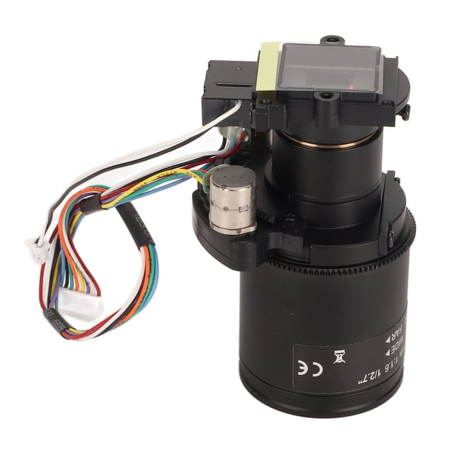 Lente De Enfoque Automático, Lente De Zoom Motorizada De Baja Distorsión, Artesanía Metálica De Alta Precisión Con Zoom HD Para Cámara