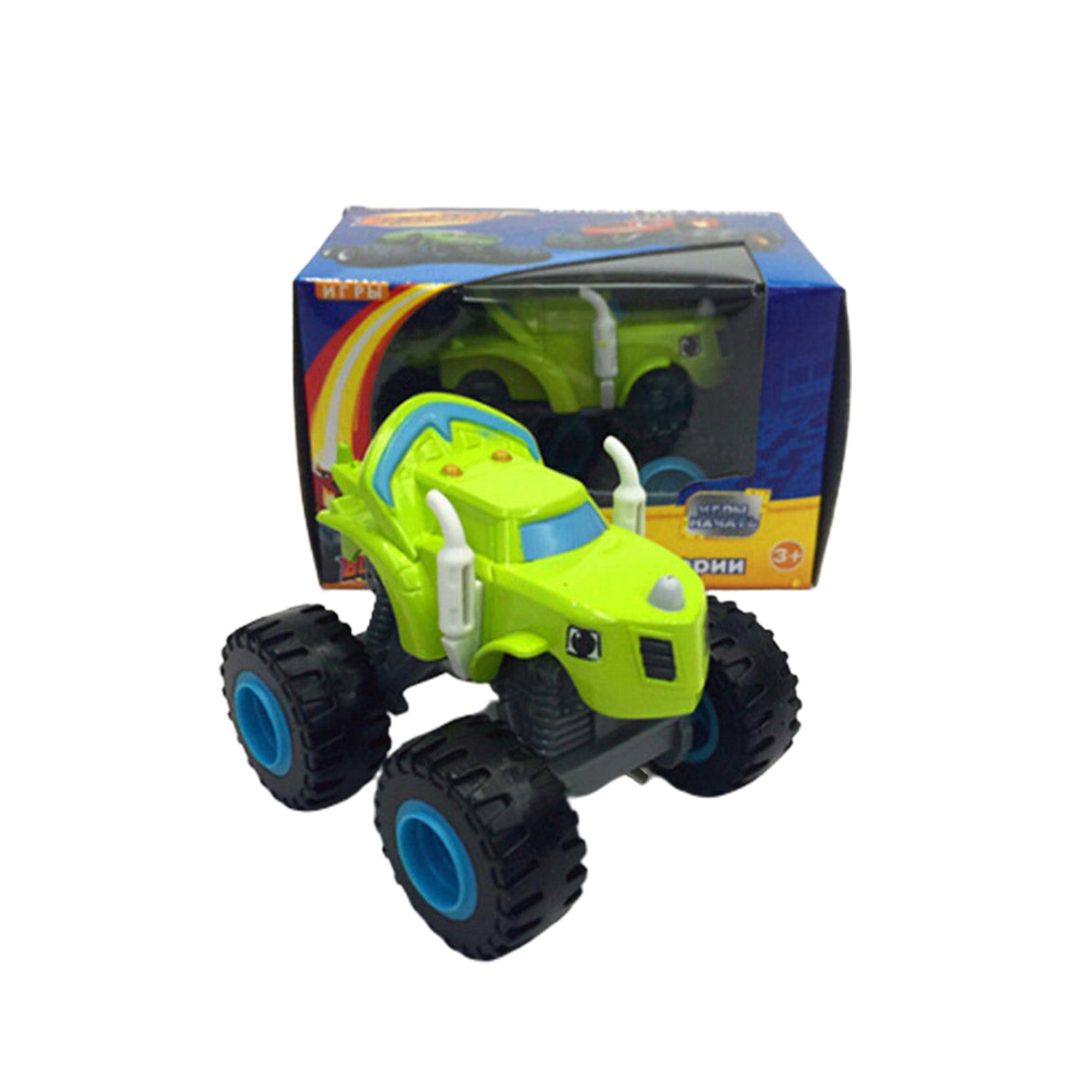 Brinquedos Infantis Nickelodeon Blaze E Monster Machines Super Stunts Para  Carros De Caminhão