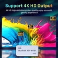thumbnail image 5 of ZYTKWT M15 Video Game Console - 4K HDMI, 2.4G Wireless Controller, 64GB, 40,000+ Games, 28 Emulators, Portable Game Stick, 5 of 12
