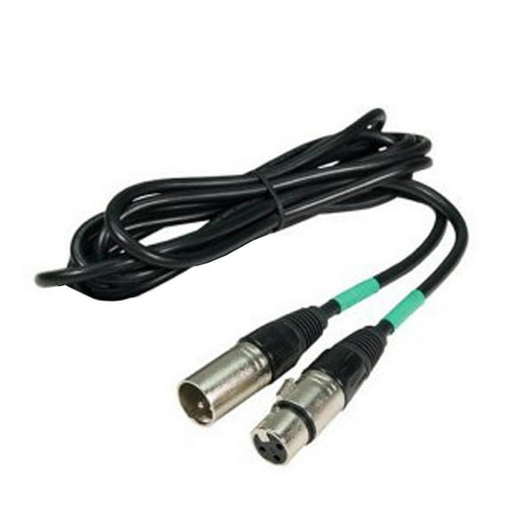 CHAUVET DJ 10 Foot Male to Female 3 Pin DMX Lighting Effect Cable | DMX3P10FT