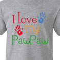 thumbnail image 4 of Inktastic PawPaw Grandkids Handprints Youth T-Shirt, 4 of 5