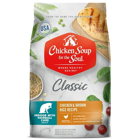 UPC: 0819239013145 | Chicken Soup for the Soul Indoor Adult Cat Food – Chicken & Brown Rice Dry Recipe  13.5lb