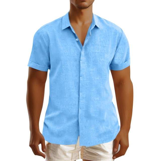 pstuiky camisetas para hombre, Camiseta informal de manga corta con cuello vuelto y cremallera para hombre ropa de hombre xxl