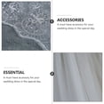 thumbnail image 3 of NUOLUX 1Ud Floor Wedding Veil Con Tul Y Encaje Para Accesorio Romántico En Ceremonia, 3 of 8