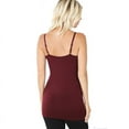 thumbnail image 3 of (ZENANA) Xtra Strappy Criss Cross FrontSpaghetti Strap Tank Top Lattice Seamless Cami, 3 of 4