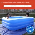 thumbnail image 3 of infladas portátiles de inflable del del hogar al aire libre para la familia 1.5m kusrkot Piscina inflable, 3 of 8