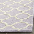 thumbnail image 3 of SAFAVIEH Cambridge Leonard Geometric Wool Area Rug, Lavender/Ivory, 4' x 6', 3 of 7