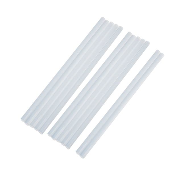 12PCS Hot Melt Glue Stick 11mm Adhesivo transparente Viscosidad fuerte
