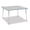 Gray/Coastal Blue, variant on Square Activity Table - 48" X 48", E-height - Freckled Gray/Teal/Gray