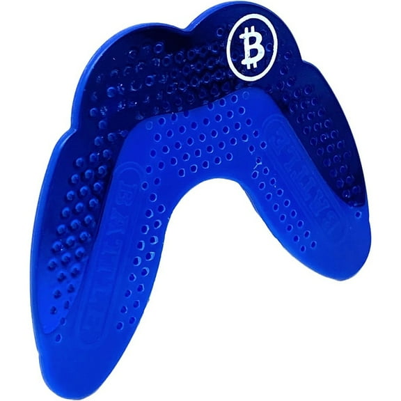 Battle Sports Adult Ultra-Slim Grillz Mouthguard - Chrome Blue