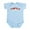 Sky Blue, variant on CafePress - FAIRFIELD Design Infant Bodysuit - Baby Light Bodysuit, Size Newborn - 24 Months