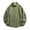 Army Green, variant on Men's Utility Style Button Down Shirt, Hidden Pocket Design, Loose Fit for relaxed daily style Gray S