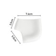 thumbnail image 6 of Pinkiou Pair Silicone Gel Heel Protector Heel Pads Cushion for Plantar Fasciitis, Blister, Cracked Foot, 6 of 7