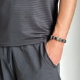 thumbnail image 3 of Pulsera de cuero para mujer con dije de estrella, joyería punk gótica para hombre, pulseras vintage para mujeres y hombres, 3 of 5