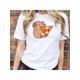 thumbnail image 1 of Playera Blusa De Capibara Comiendo Pizza Ropa Divertida Para Mujer Capibara Color Blanco Talla Grande Marca Emil SaEs, 1 of 4